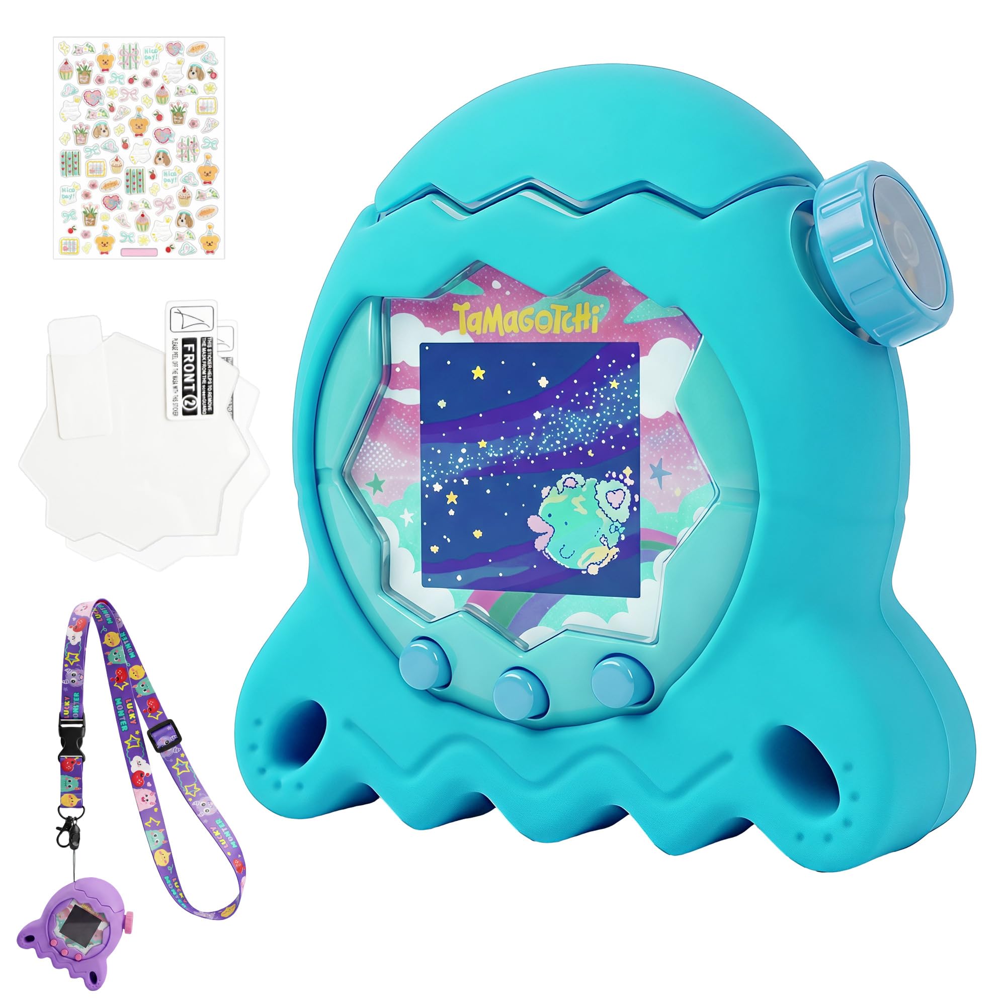 Amazon.co.jp: 【自立可能 & 4in1豪華セット】Tamagotchi Paradise用